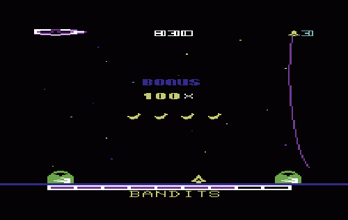 Bandits screenshot 2 for Vic-20